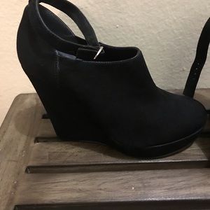 Suede ankle boots